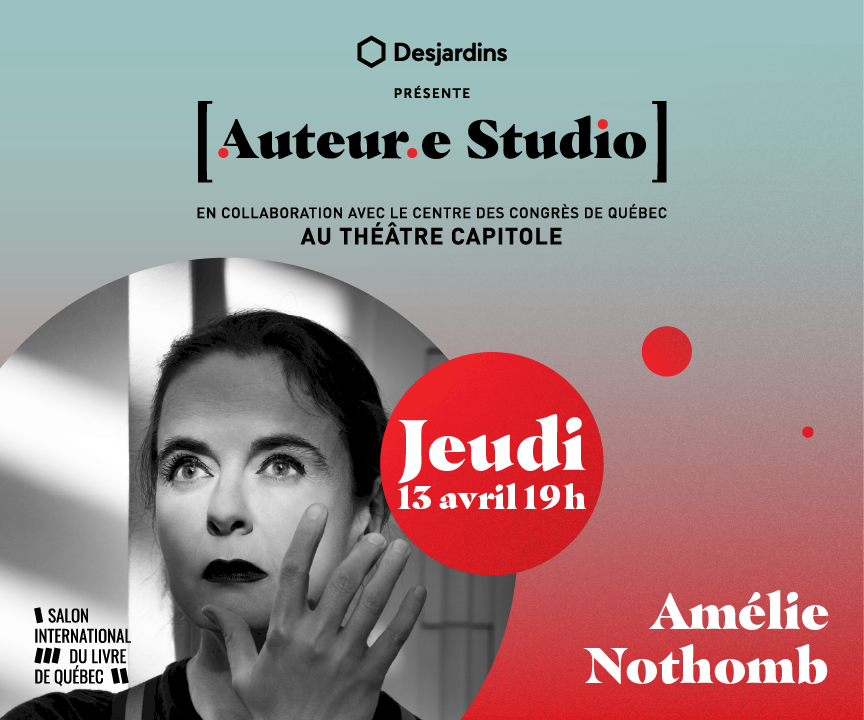 Auteur.e Studio | Amélie Nothomb