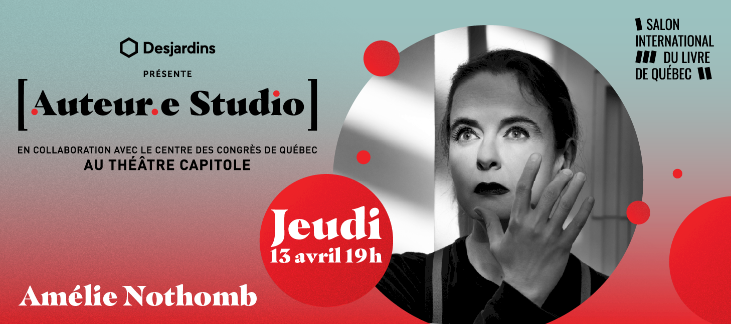 Auteur.e Studio | Amélie Nothomb